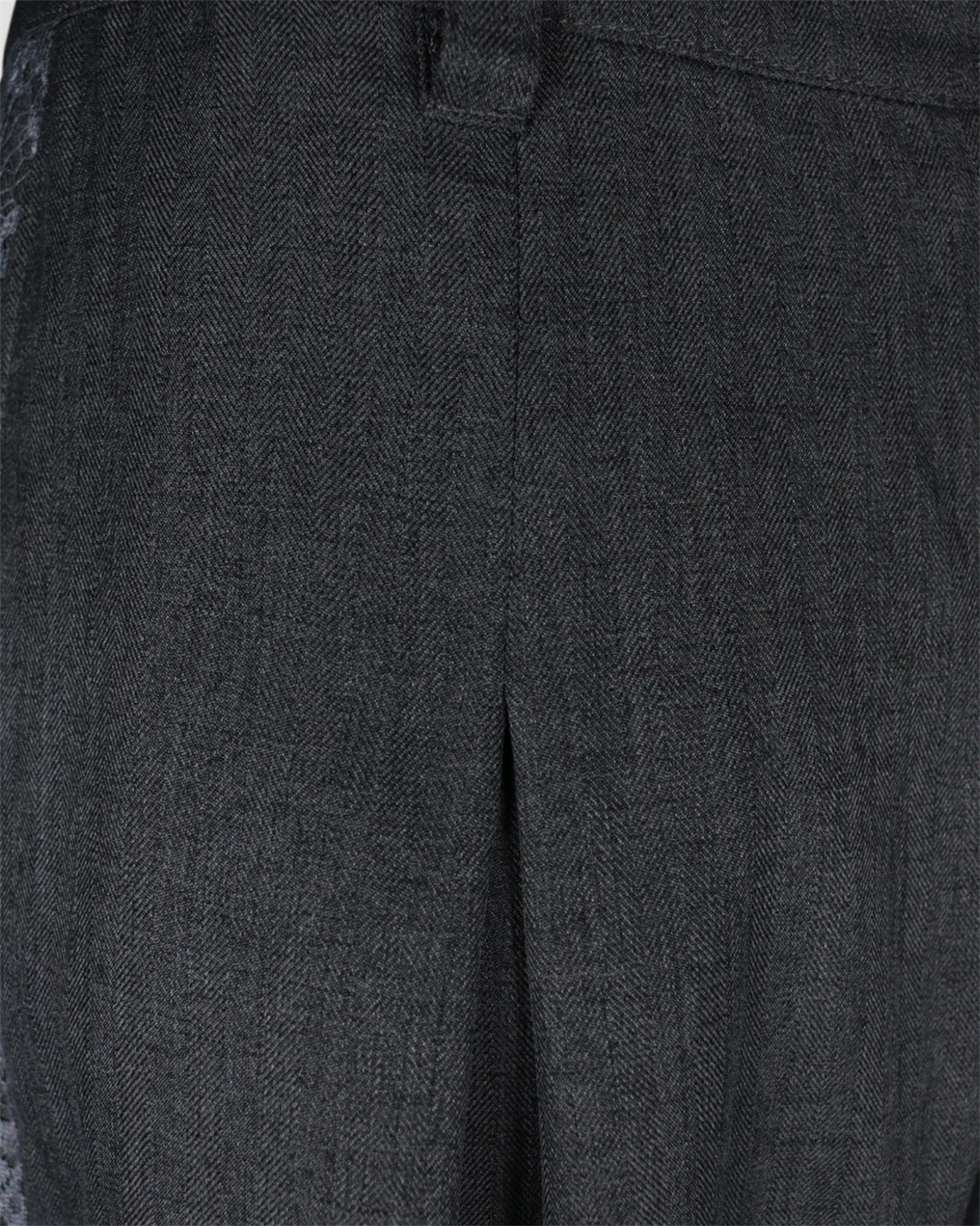 Line lace box tuck slacks(Charcoal)