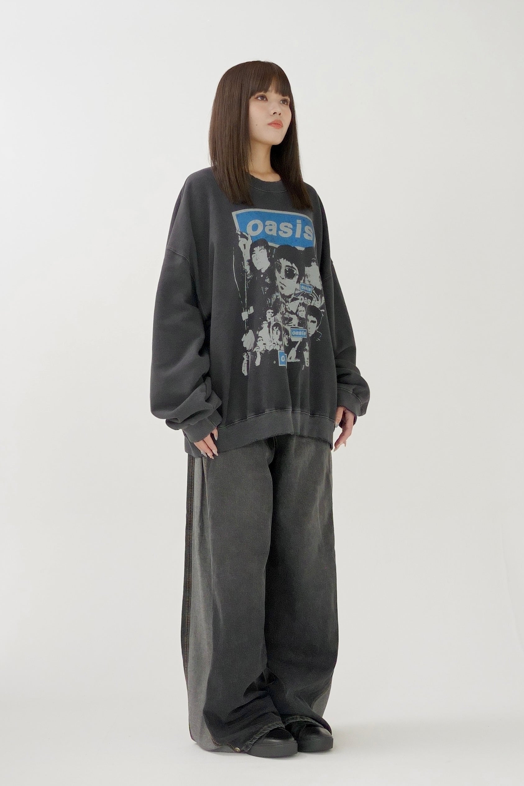 Oasis print sweat