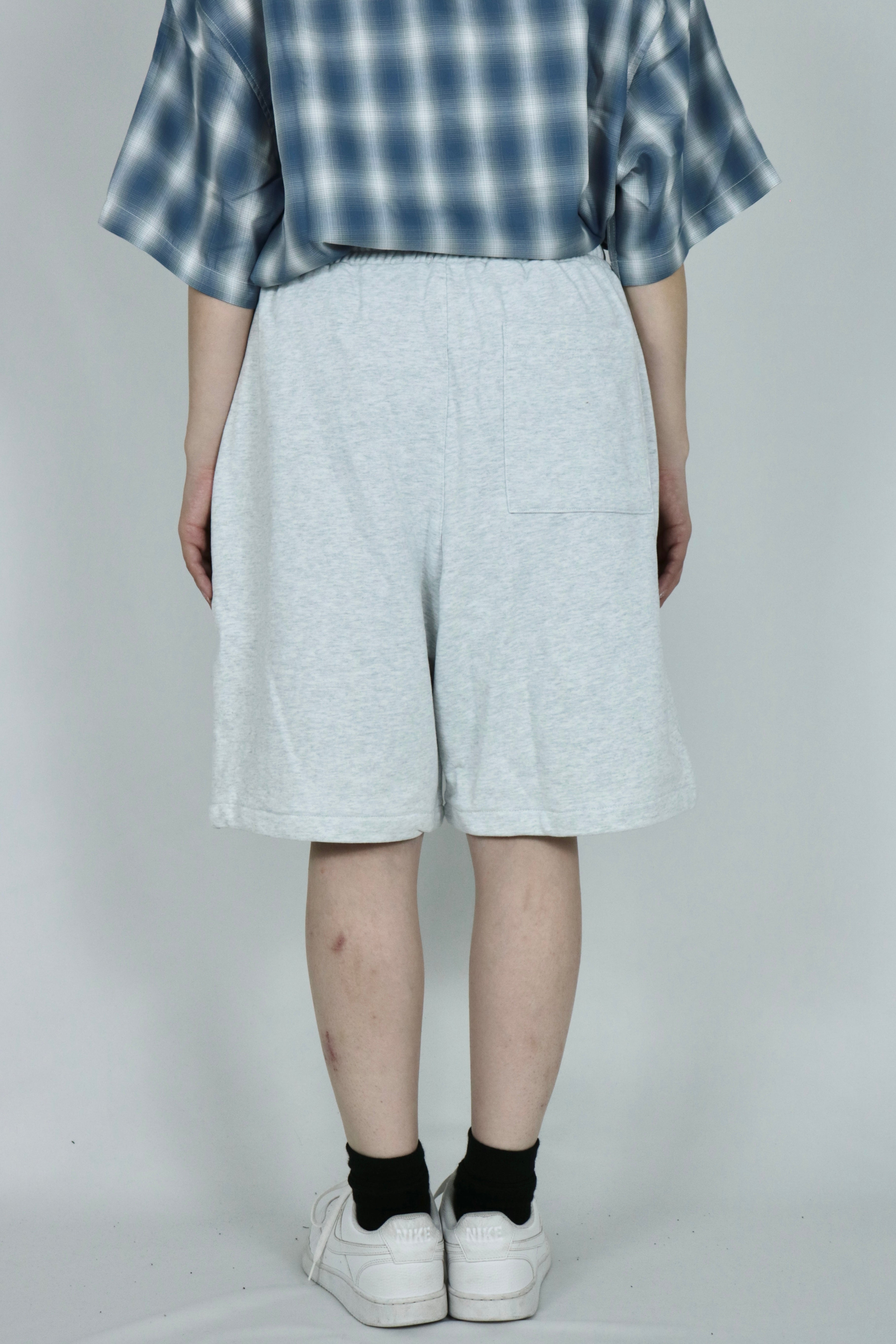 Front poket swet half pants