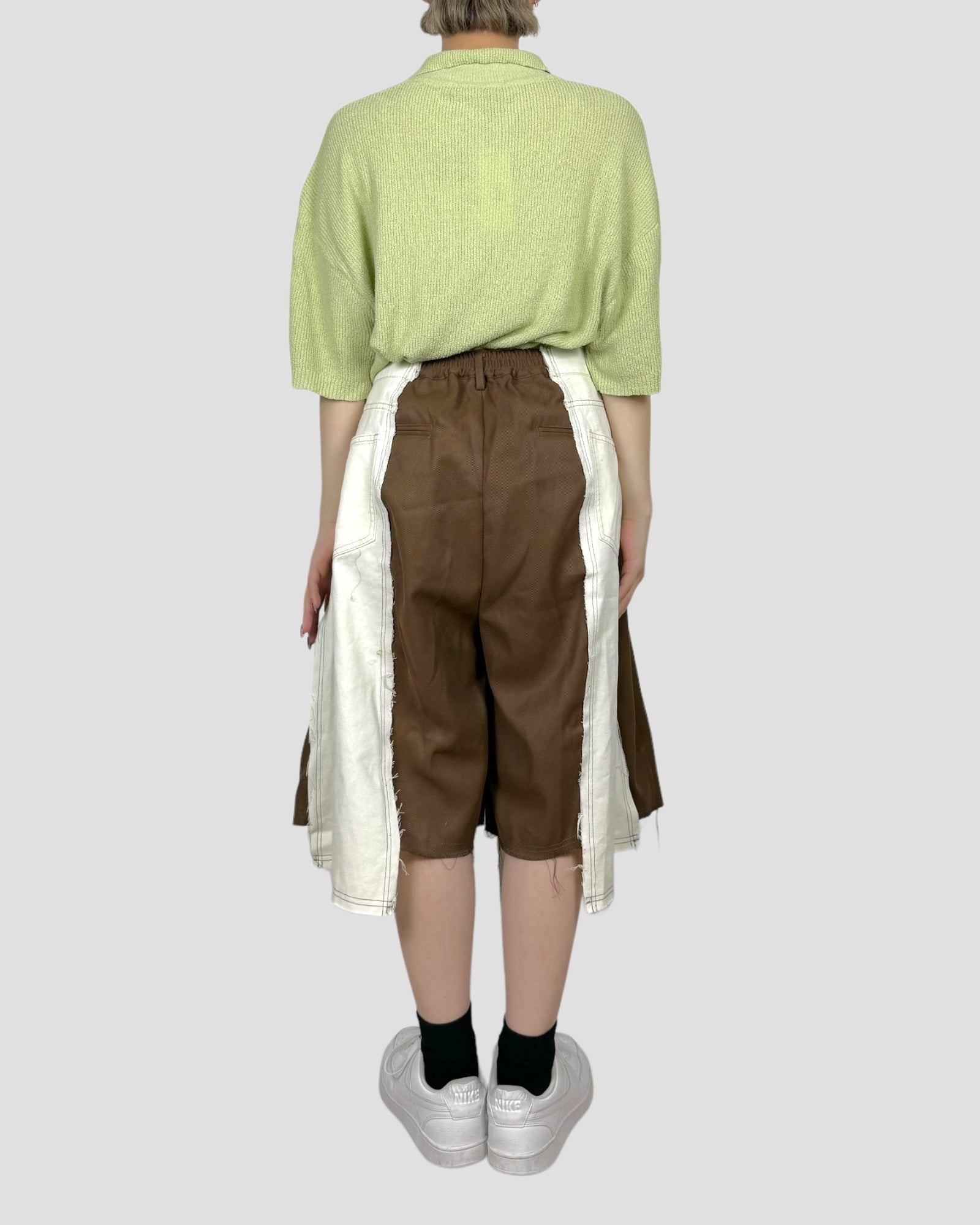denim docking half pants