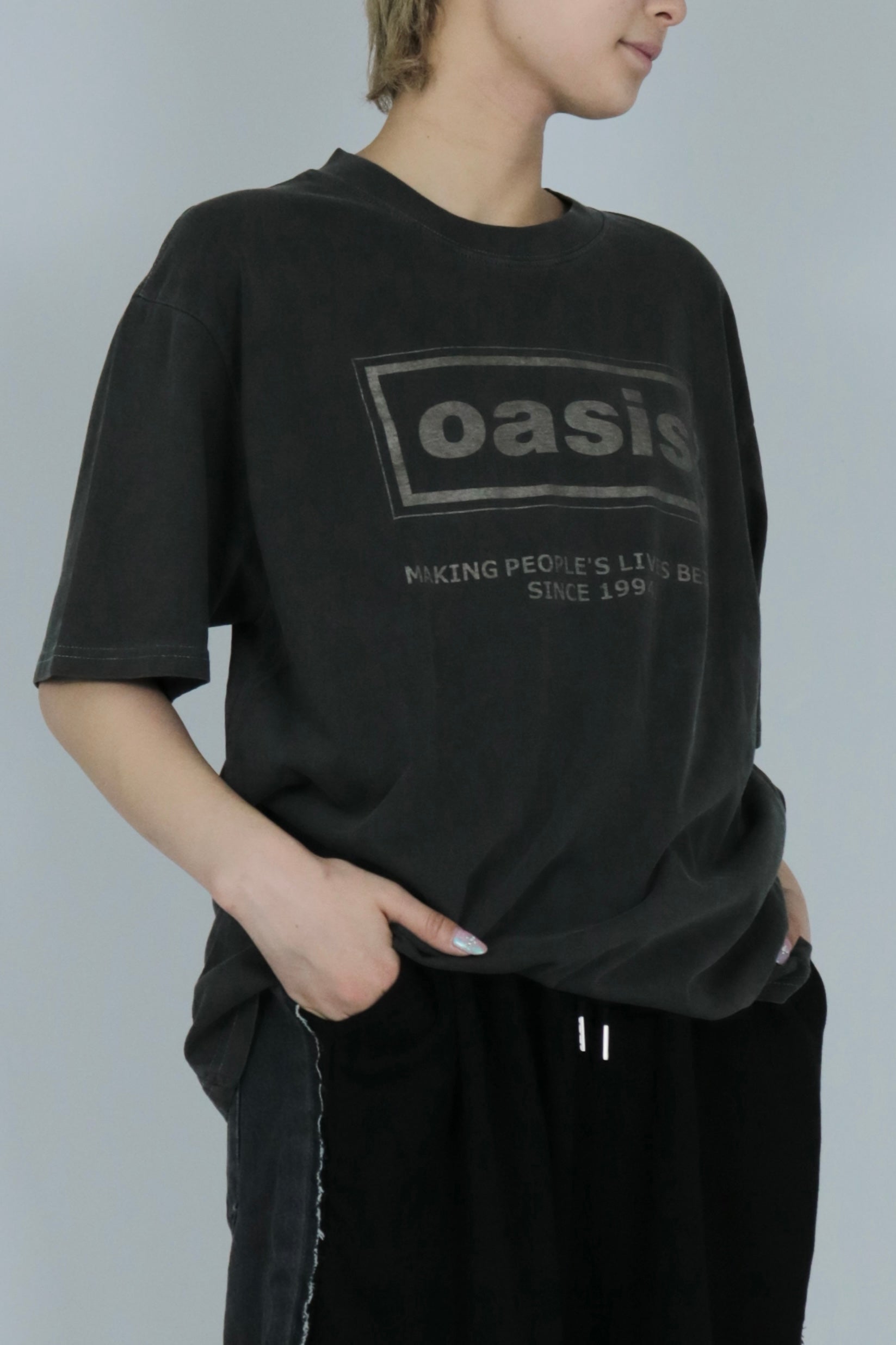 Glay simple design T