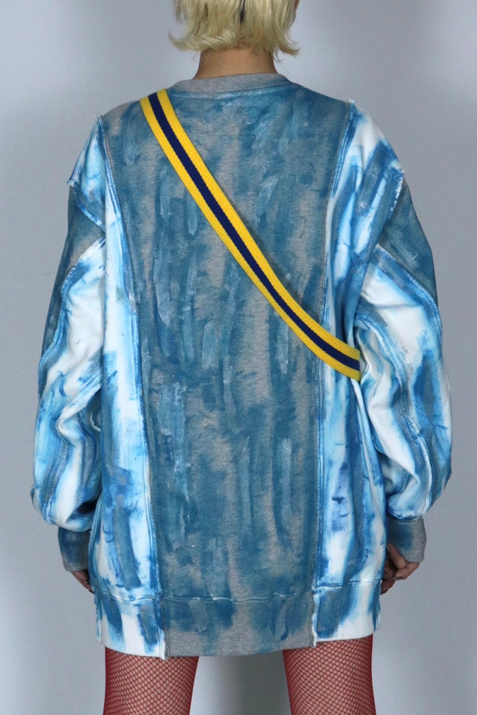 bi-color paint sweat