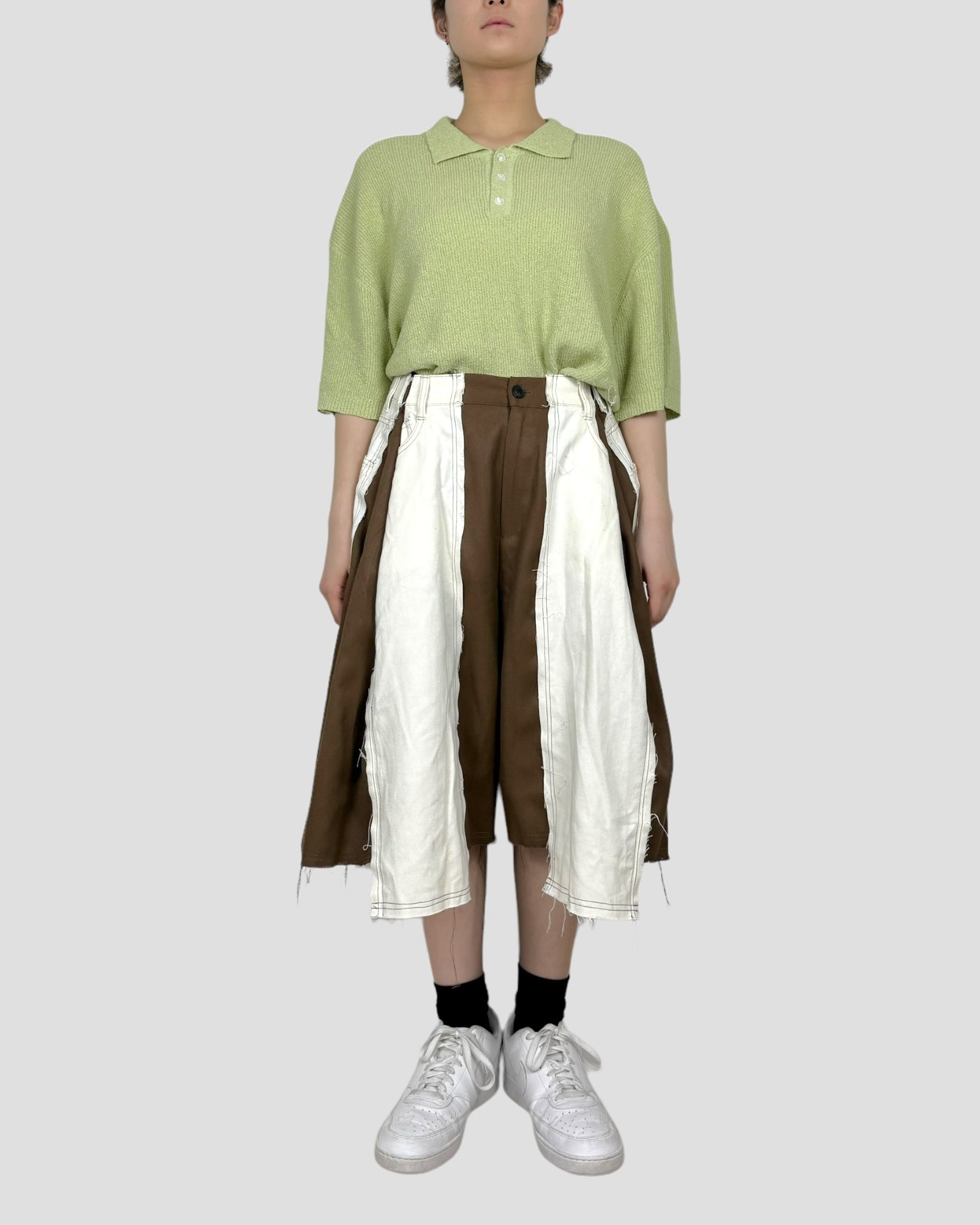 denim docking half pants