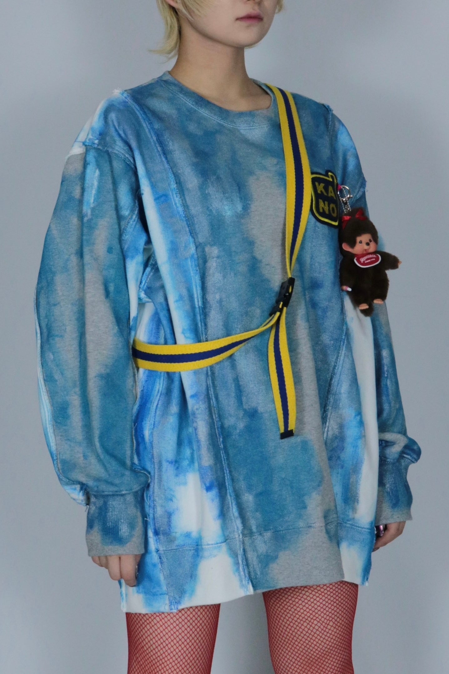 bi-color paint sweat