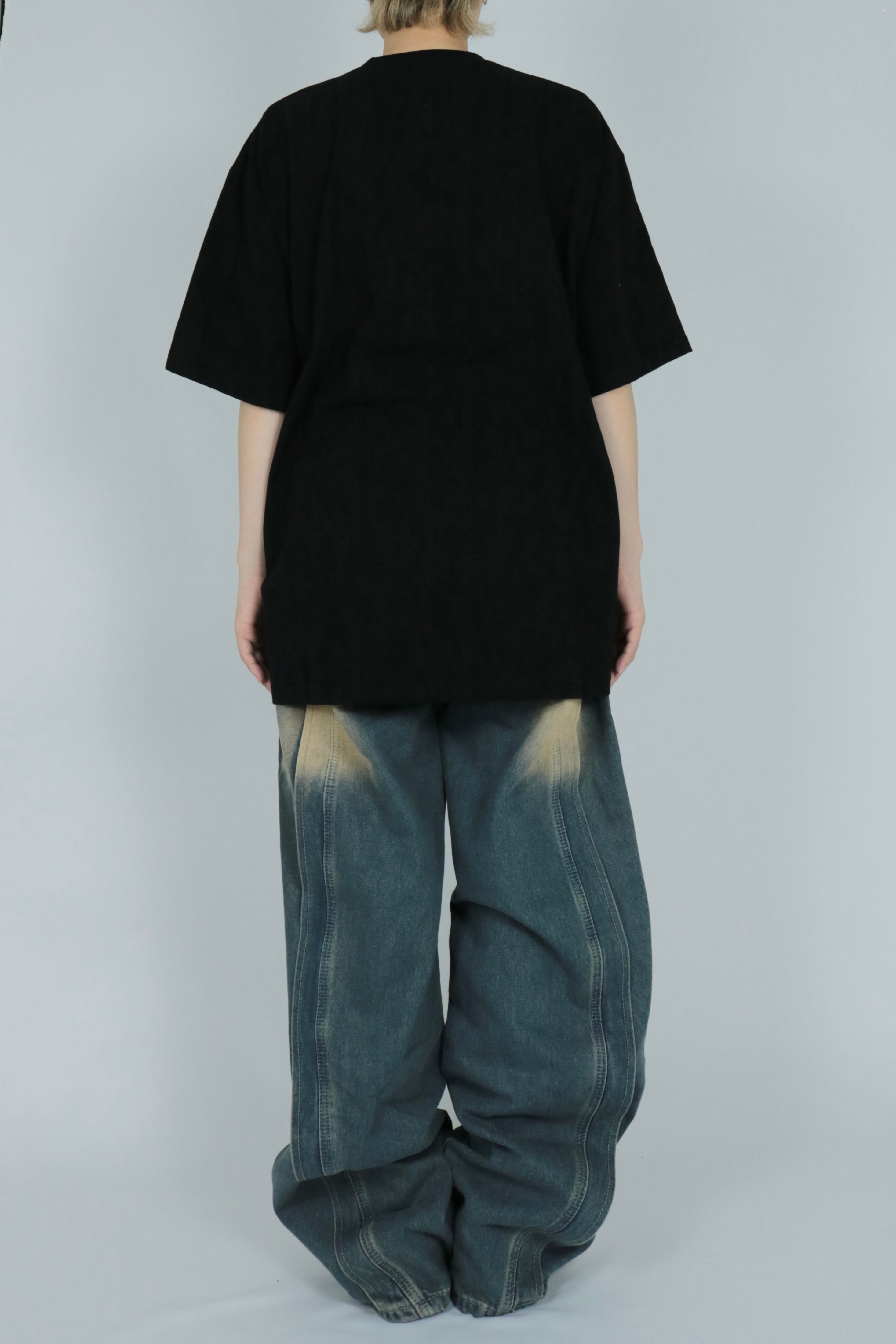 American flag over size T