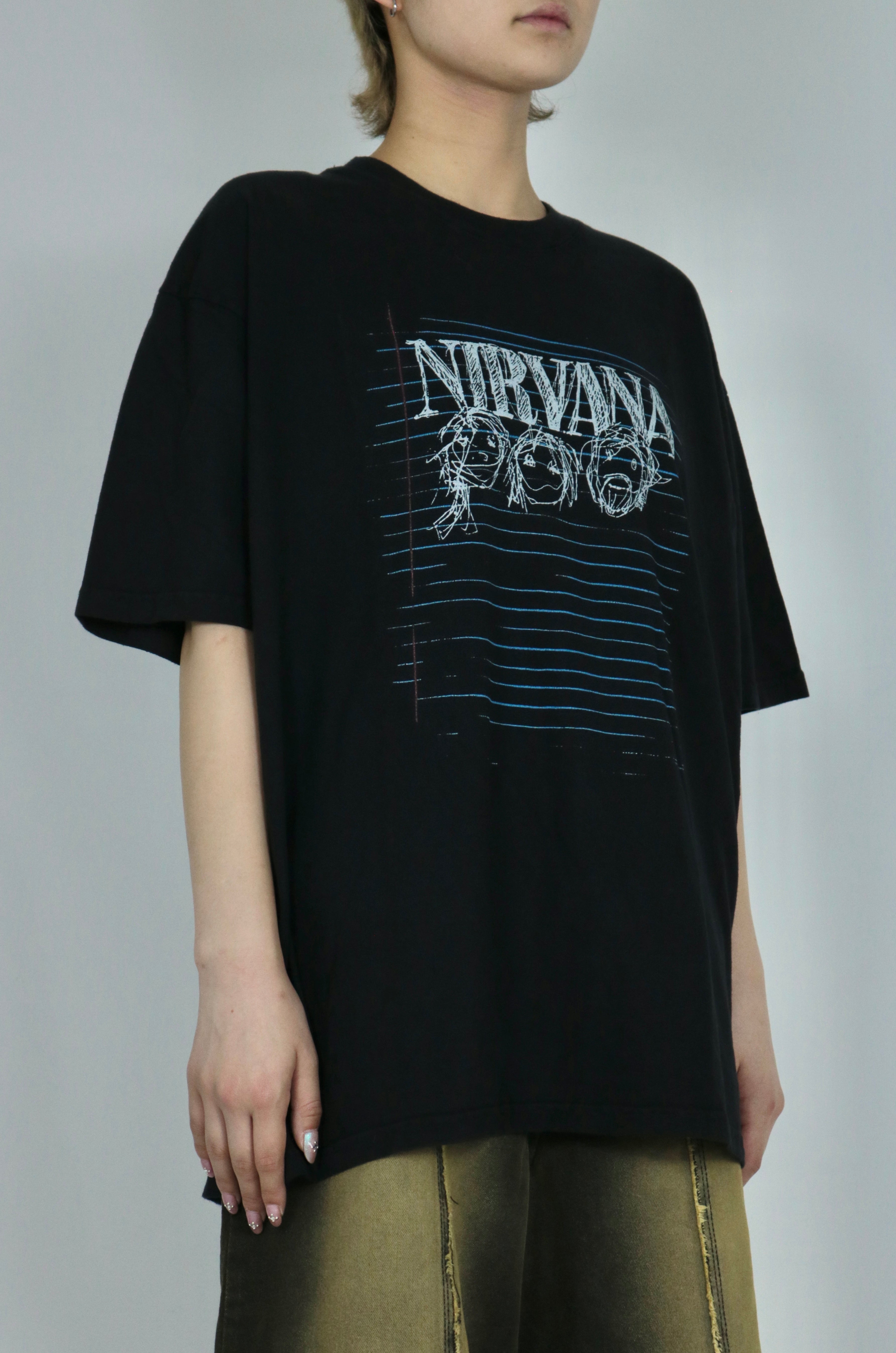 NIRVANA oversize T