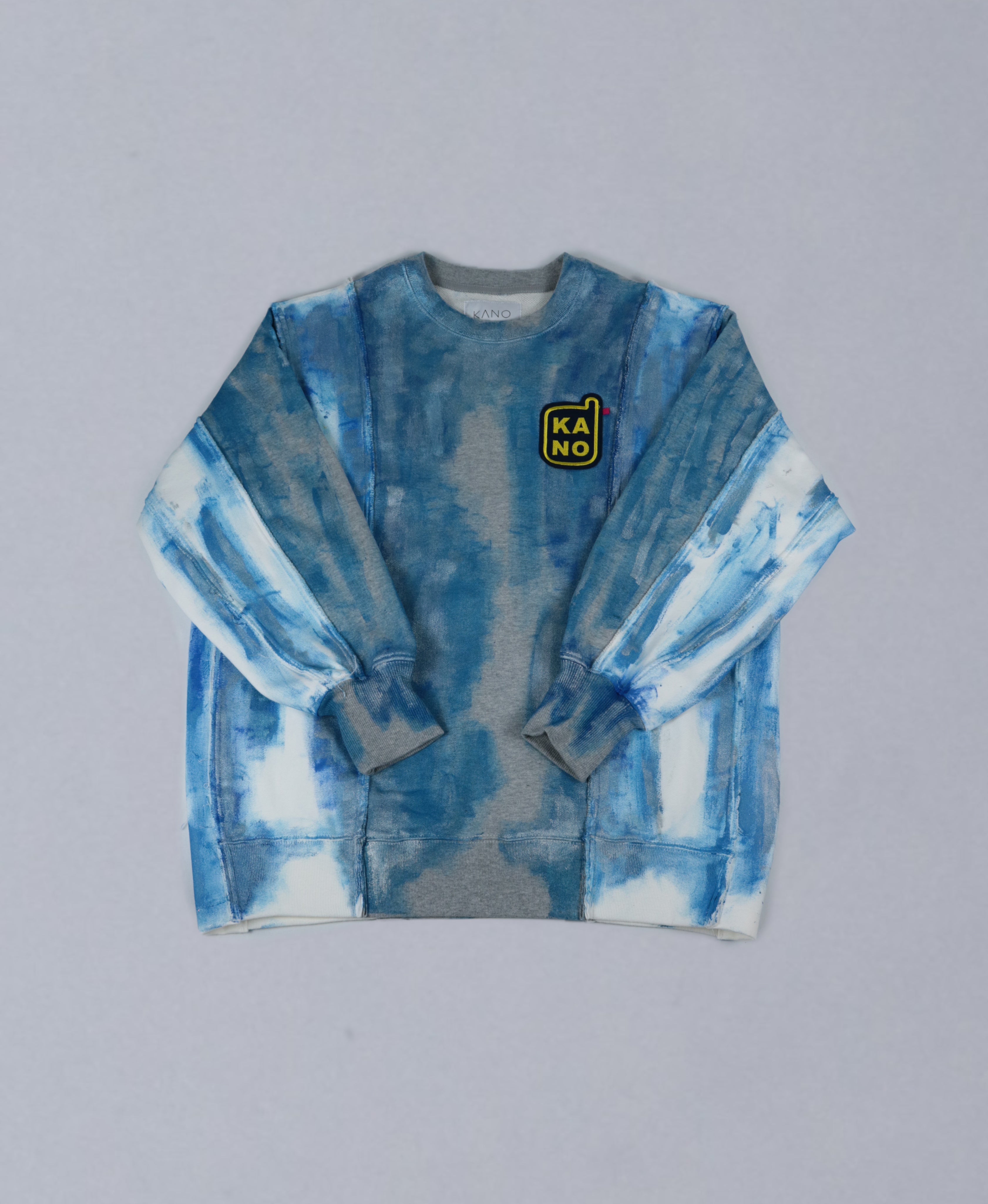 bi-color paint sweat