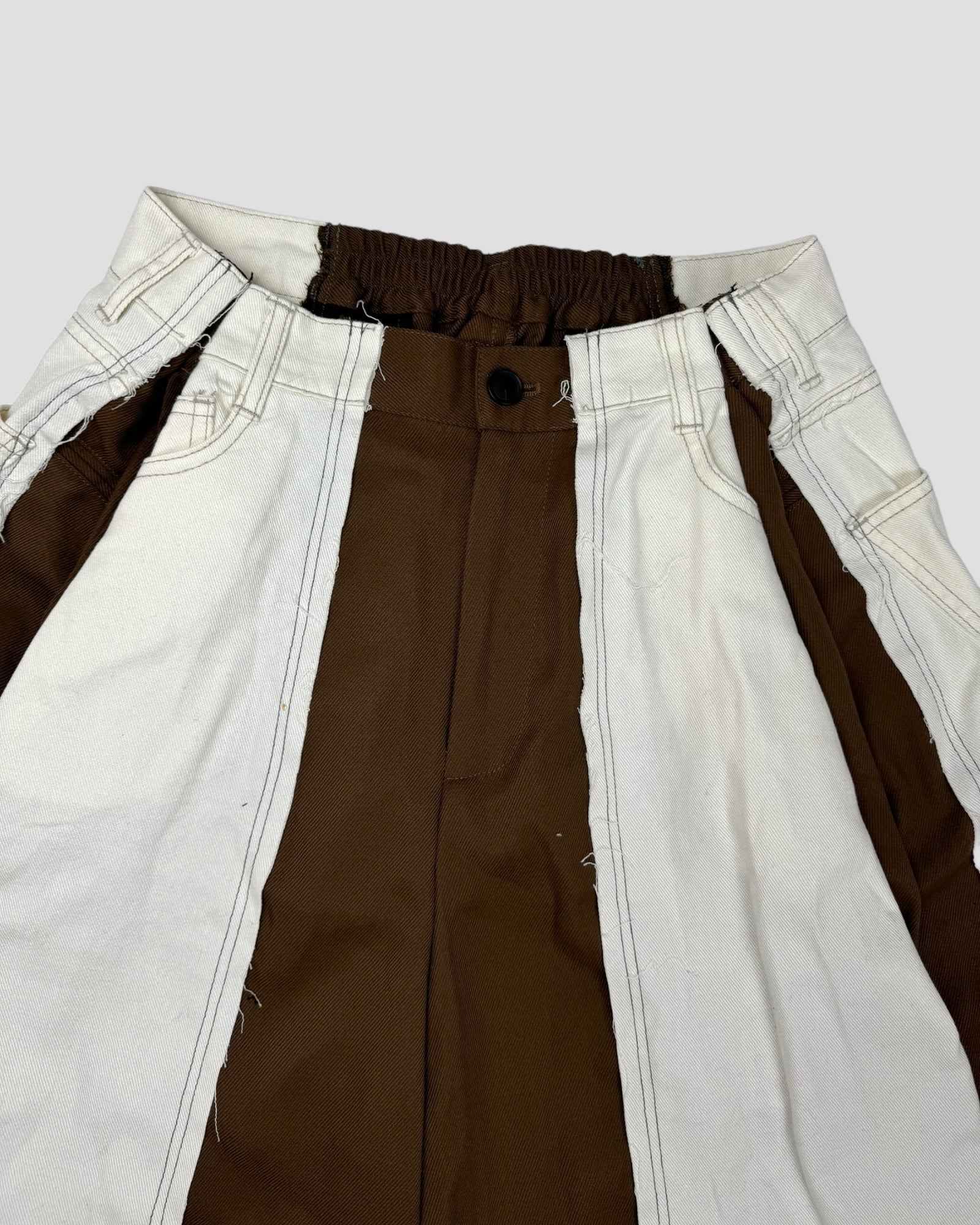 denim docking half pants