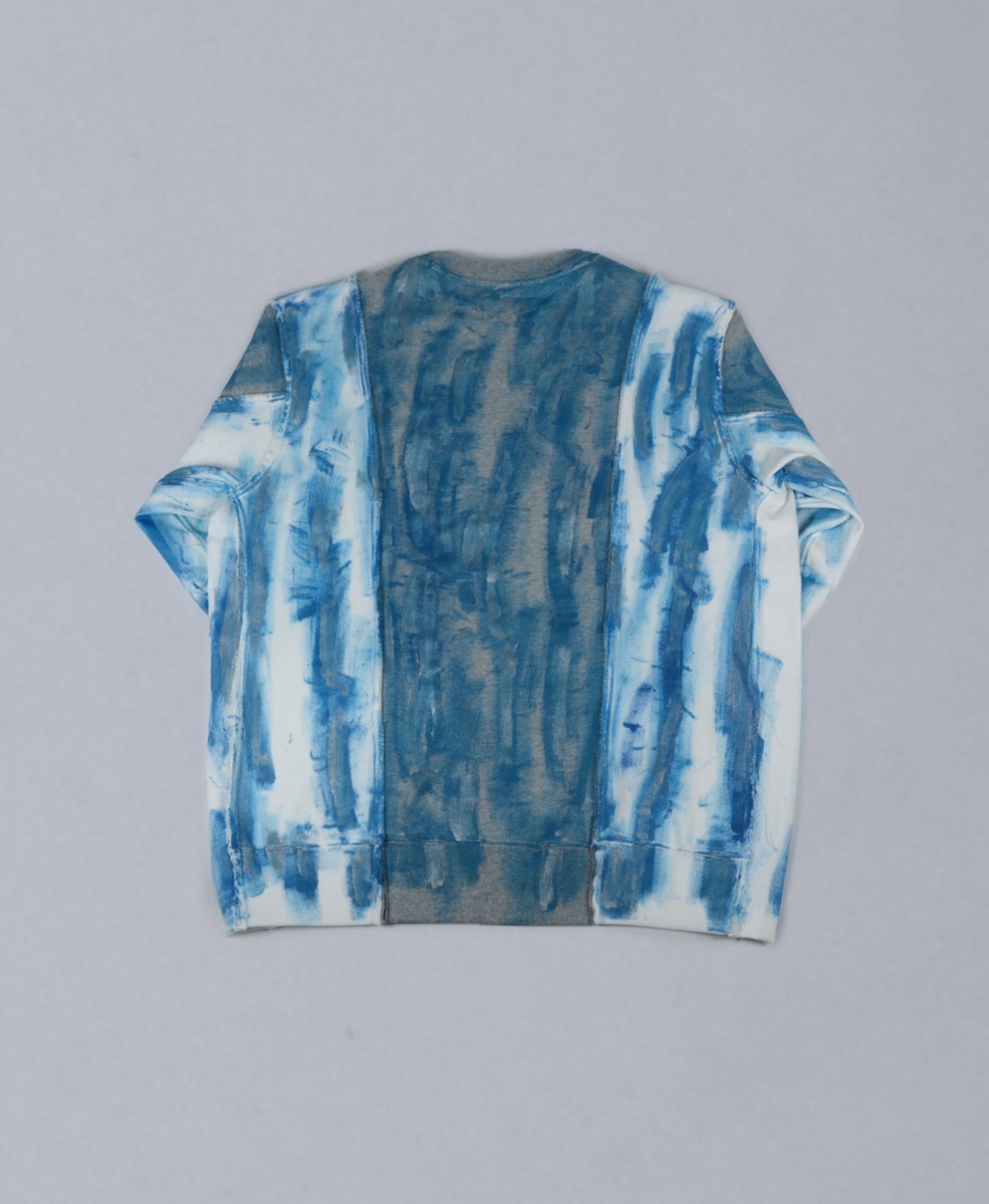 bi-color paint sweat