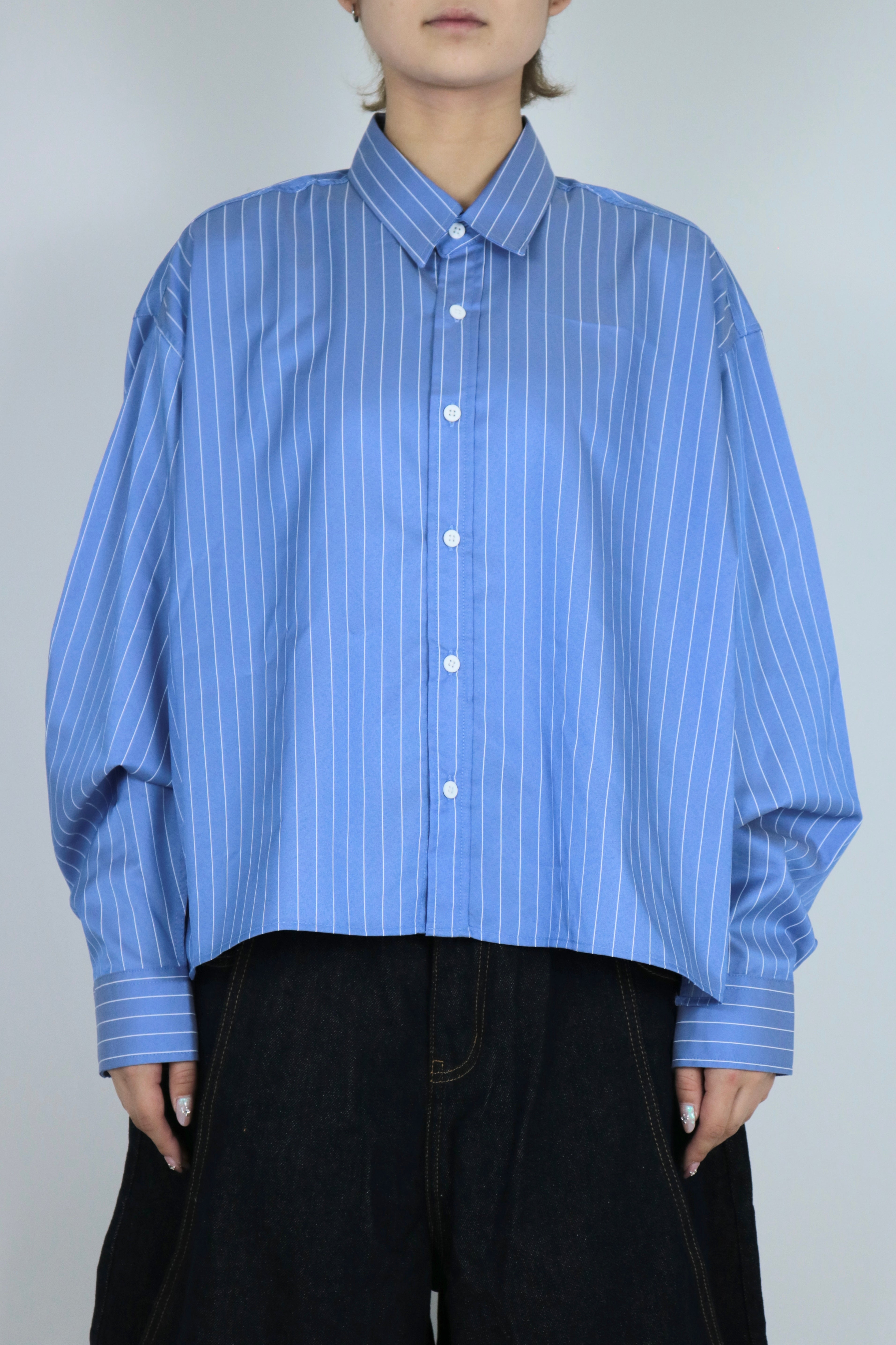 Stripe short shirt
