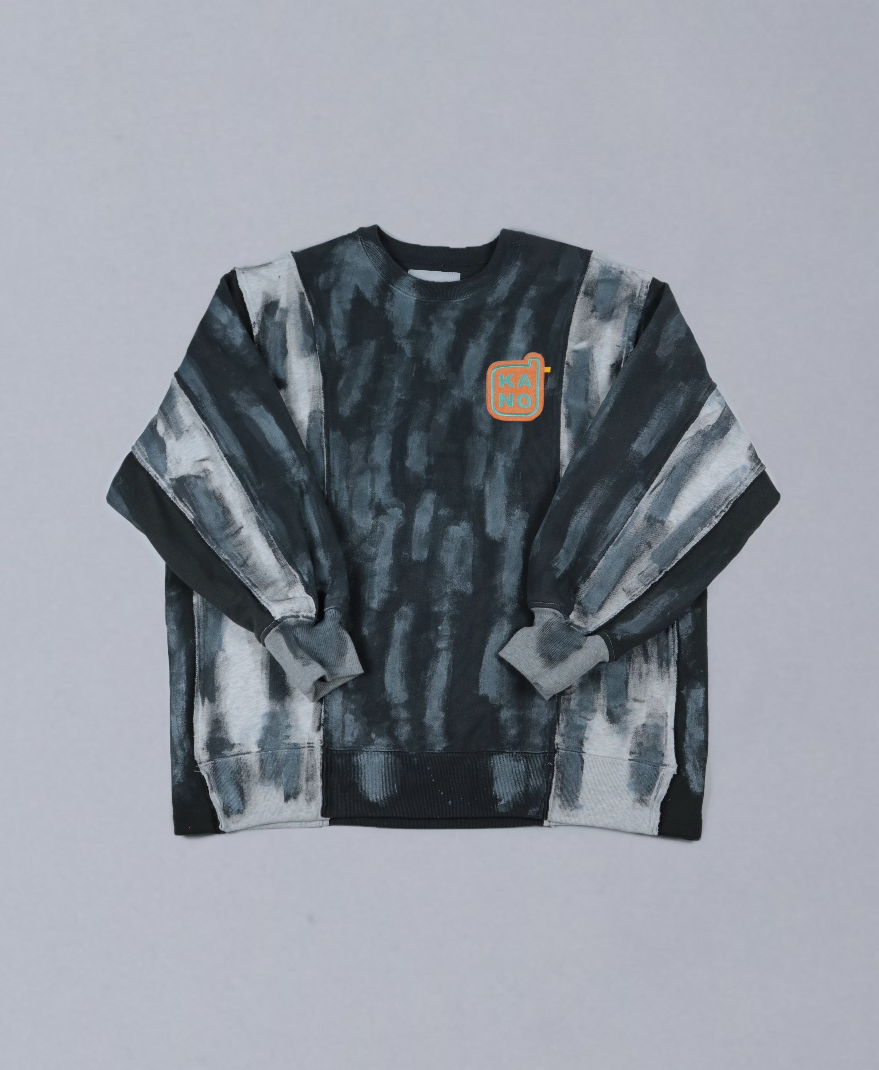 bi-color paint sweat