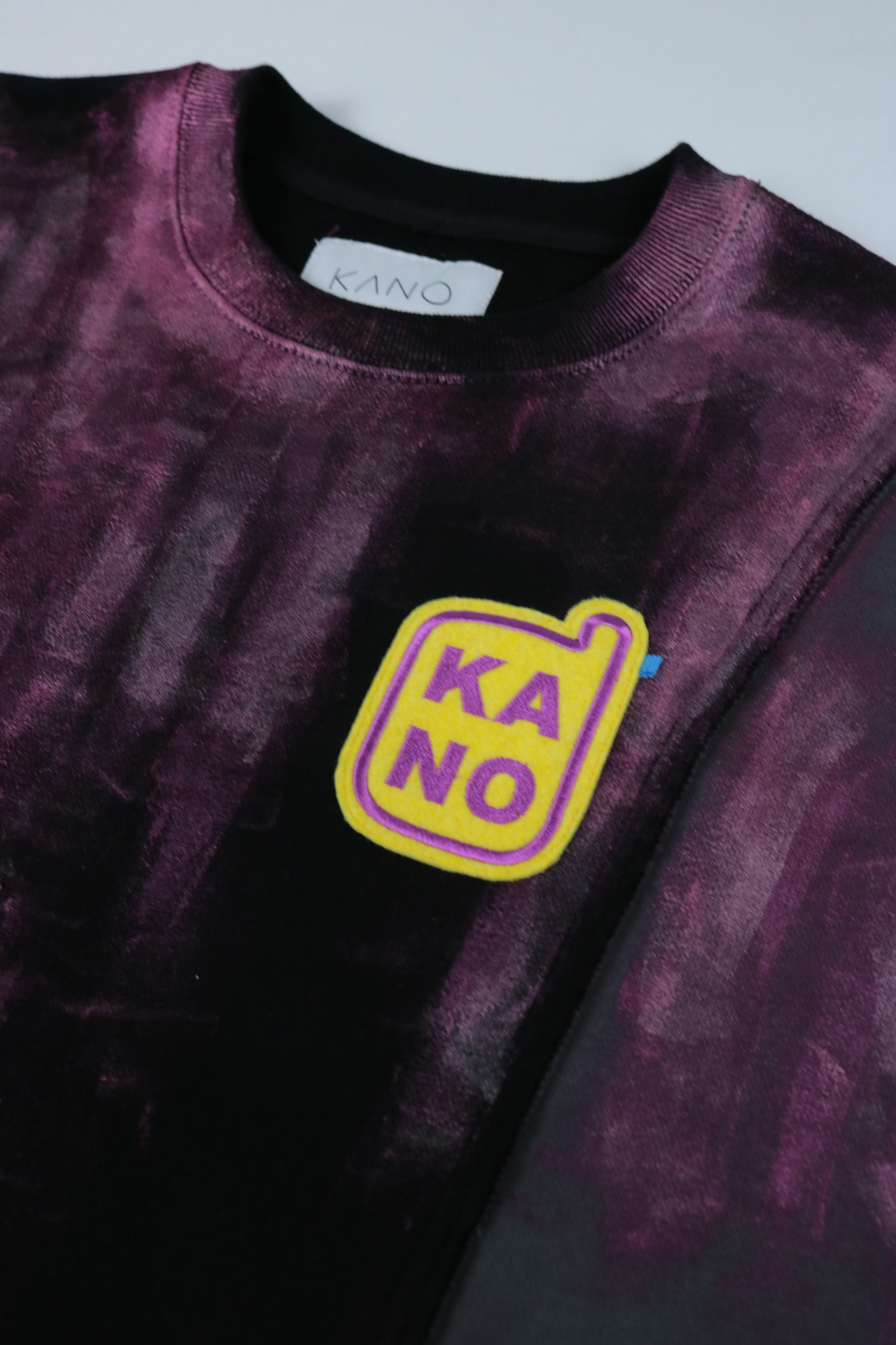 bi-color paint sweat