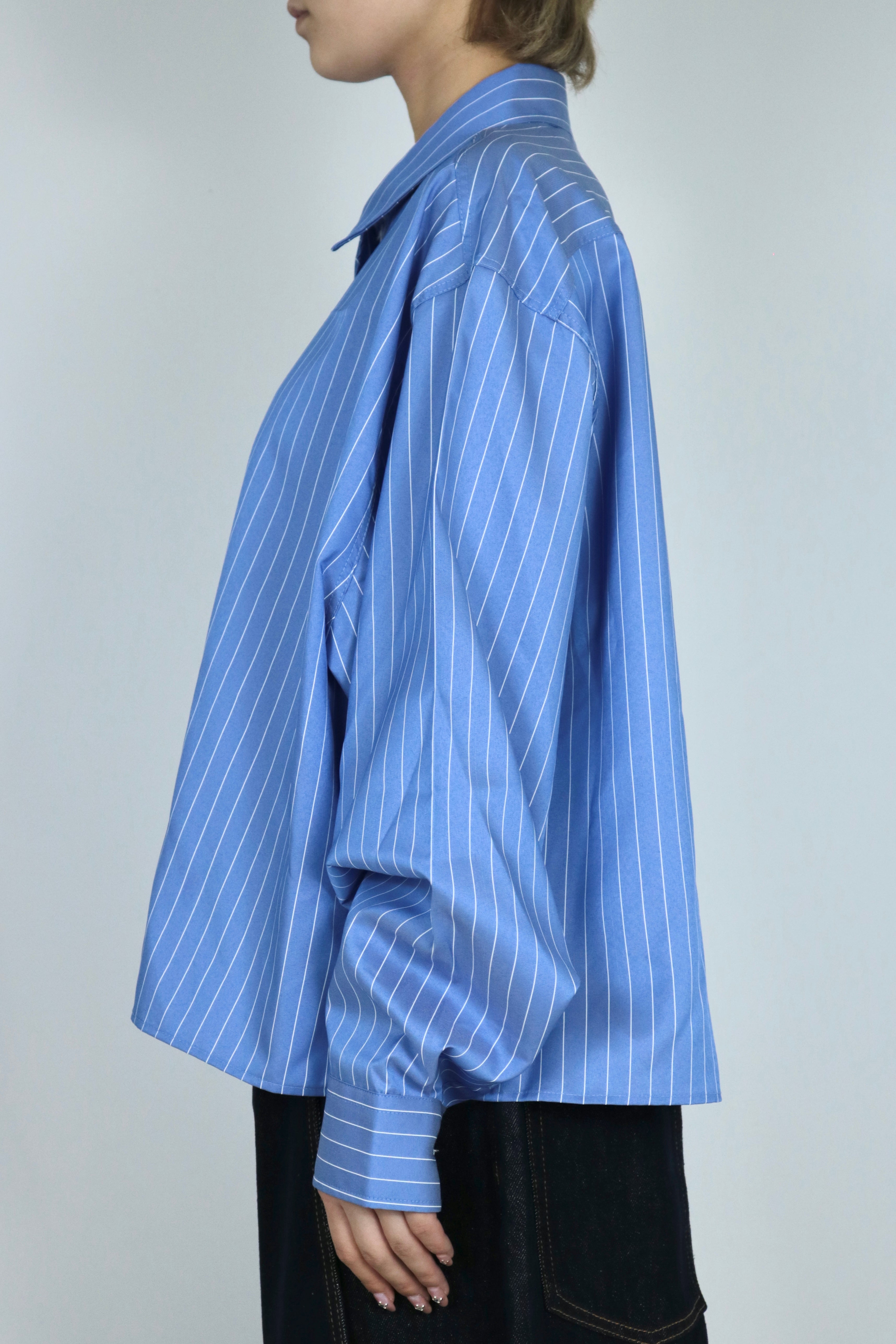 Stripe short shirt