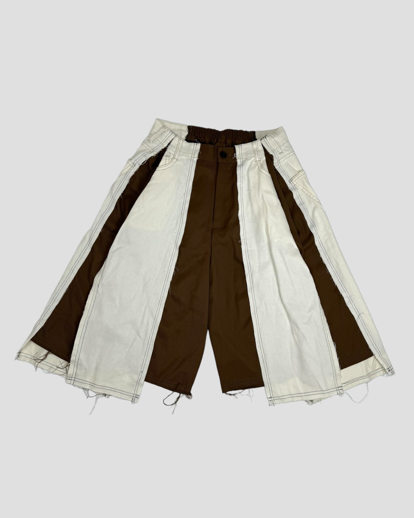 denim docking half pants