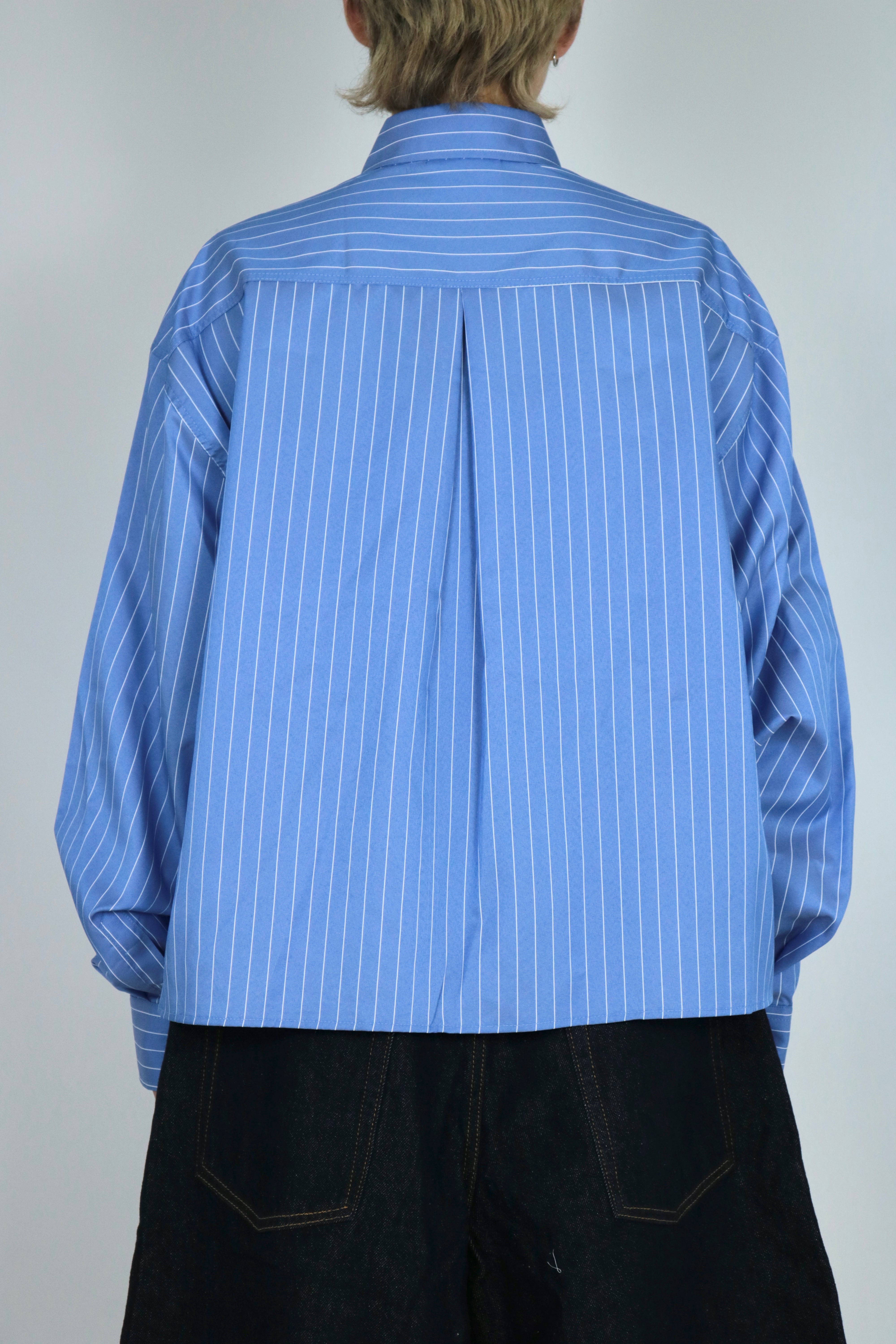 Stripe short shirt