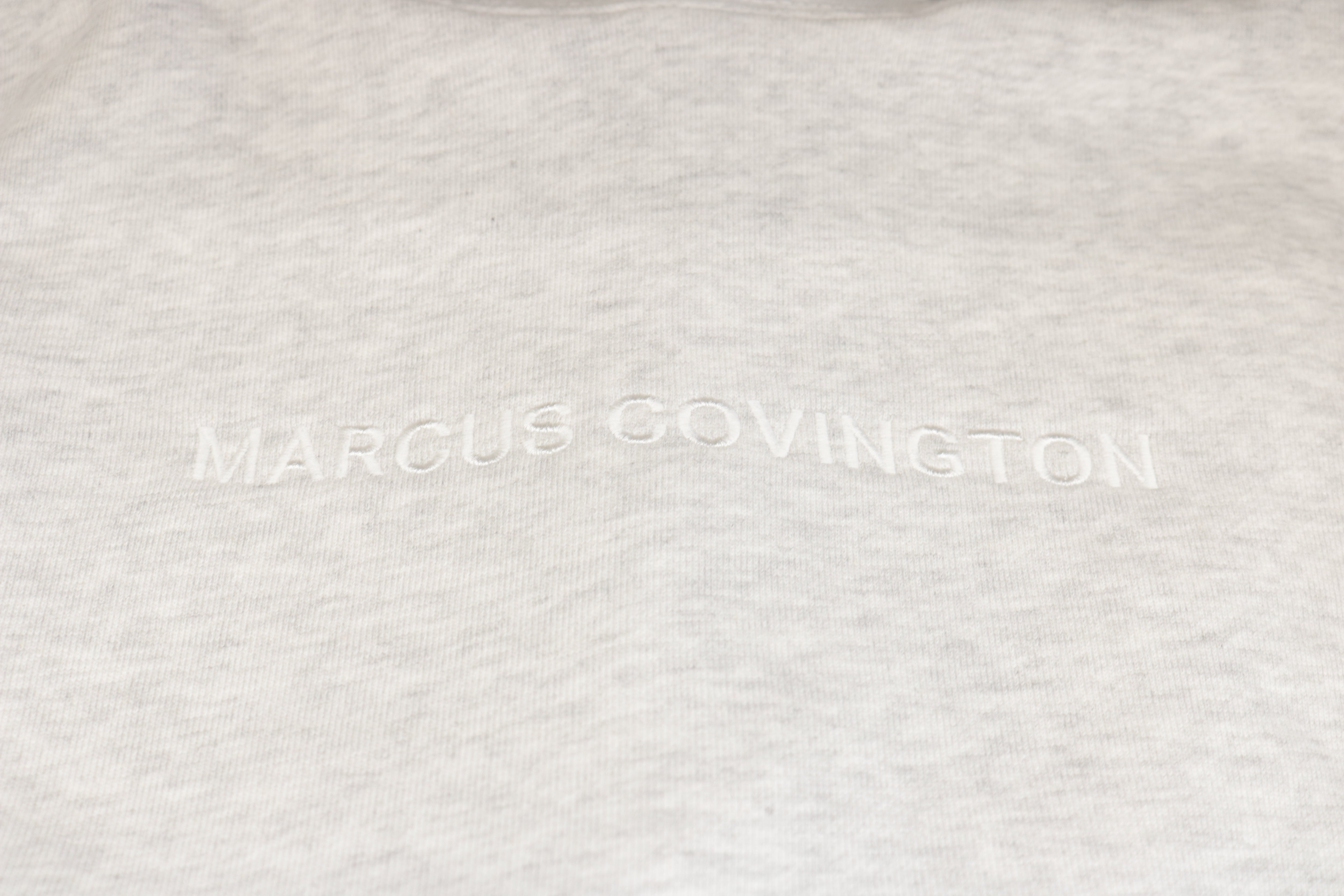 Name Logo Hoodie(Light Gray)