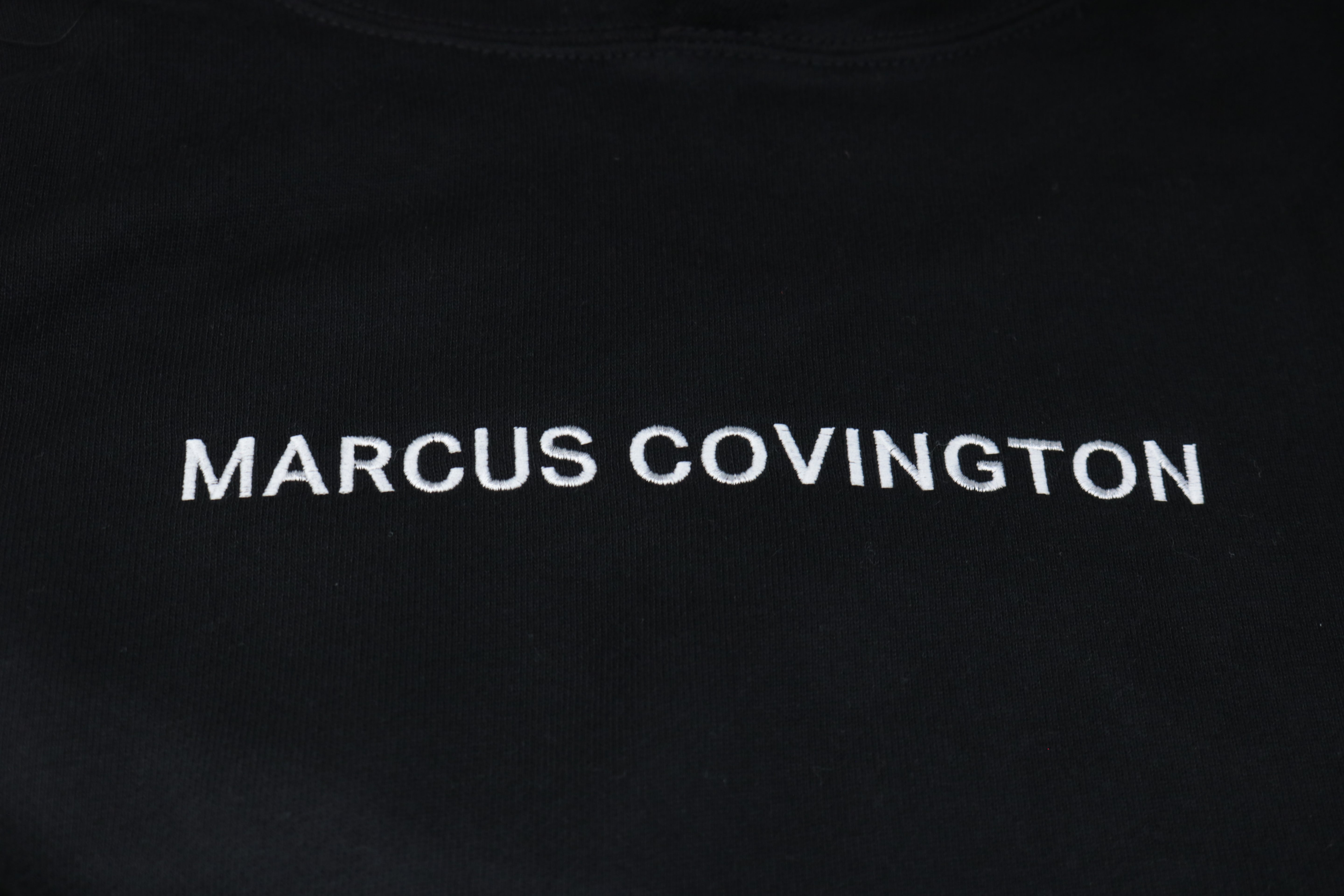 Name Logo Hoodie(Black)