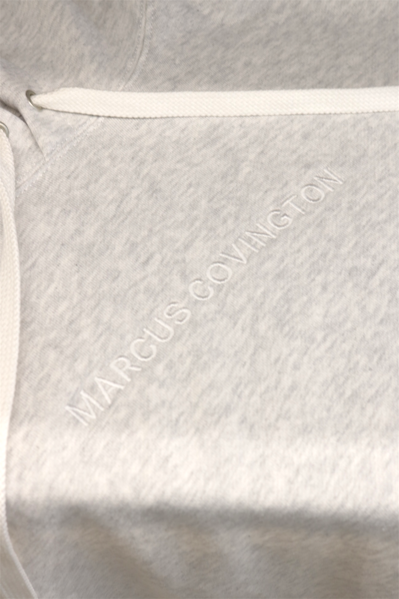 Name Logo Hoodie(Light Gray)