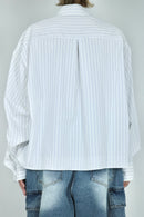 Stripe short shirt