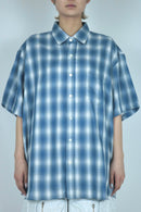 Shadow  check half sleeve shirt