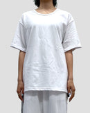 Plain U-neck T