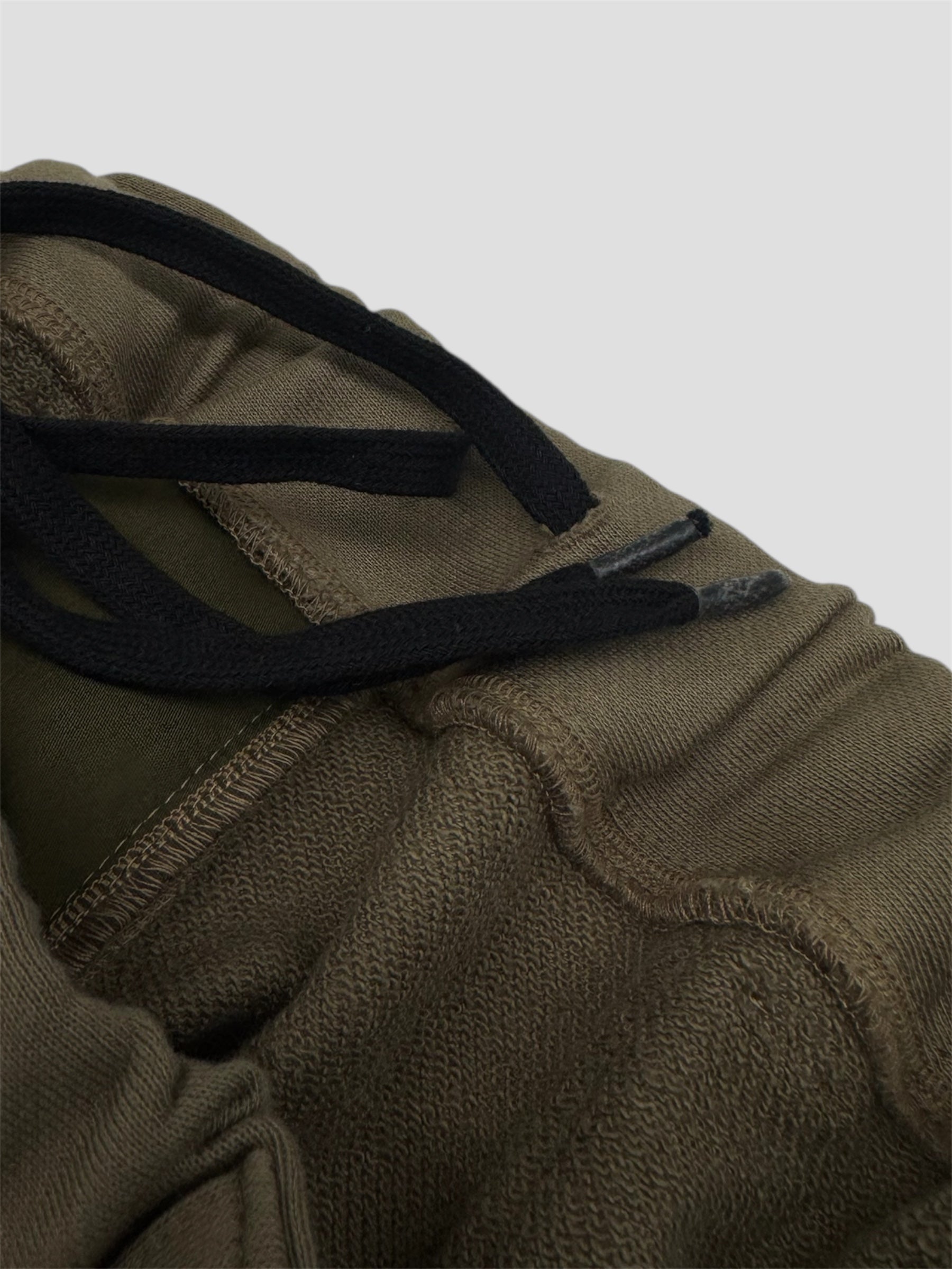 Line lace wide sweat pants(Coffee)