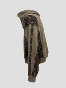 Lace heavy weight pullover(Coffee)