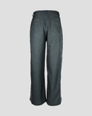 Line lace box tuck slacks(Charcoal)