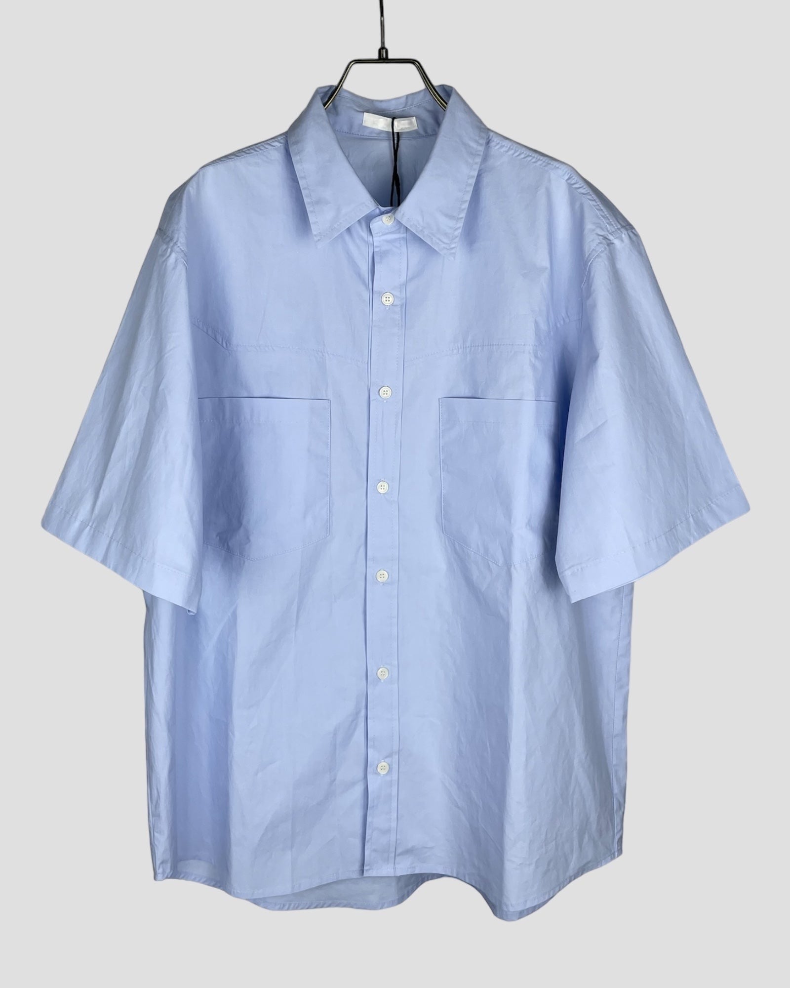 Western short pleated shirt