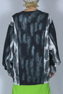 bi-color paint sweat