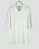 Premium cotton knit polo shirt