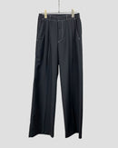 Design stitch wide pants