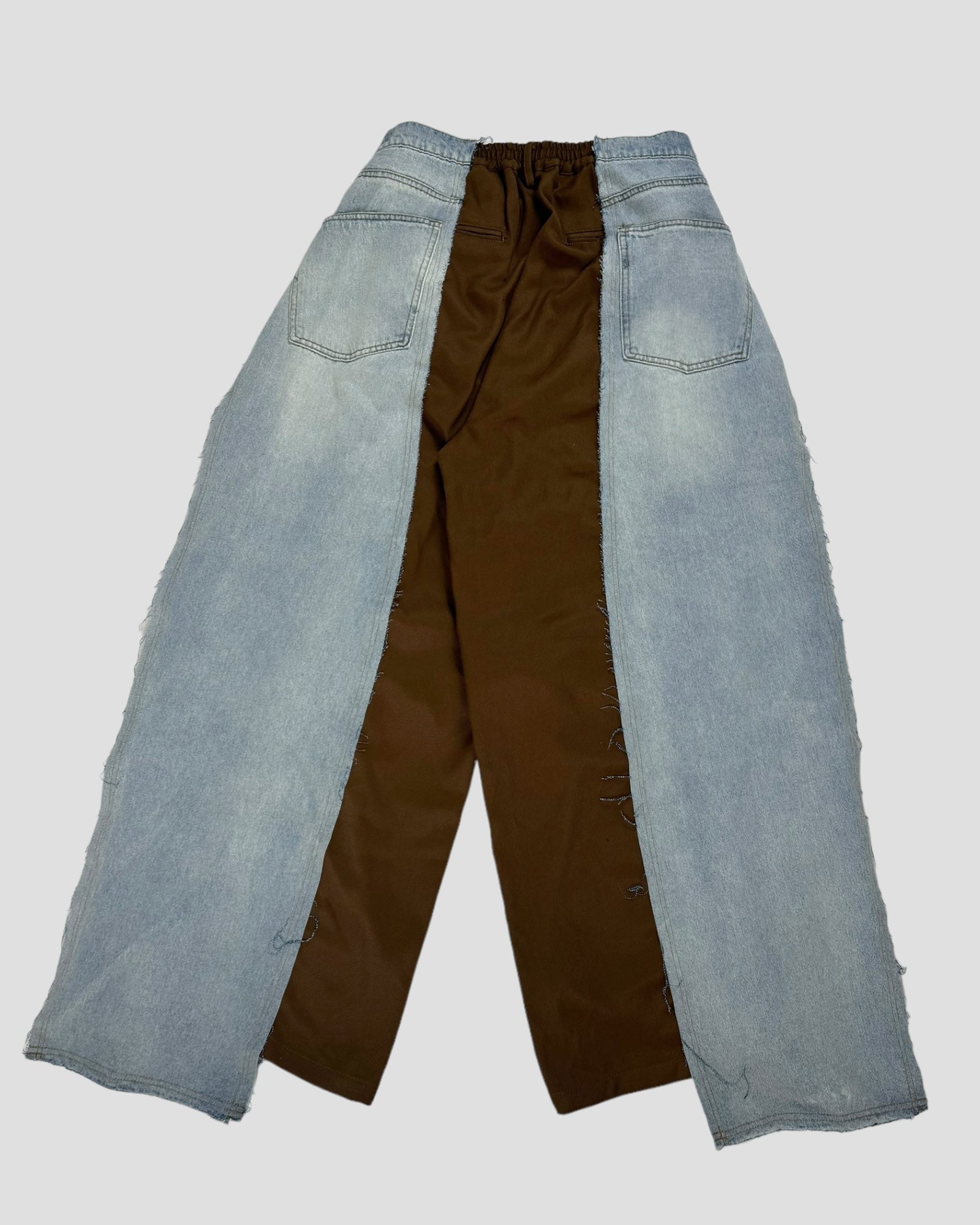 denim docking over slacks