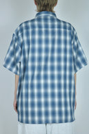 Shadow  check half sleeve shirt