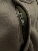 Line lace wide sweat pants(Coffee)