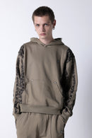 Lace heavy weight pullover(Coffee)
