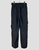 Ribbon nylon cargo pants