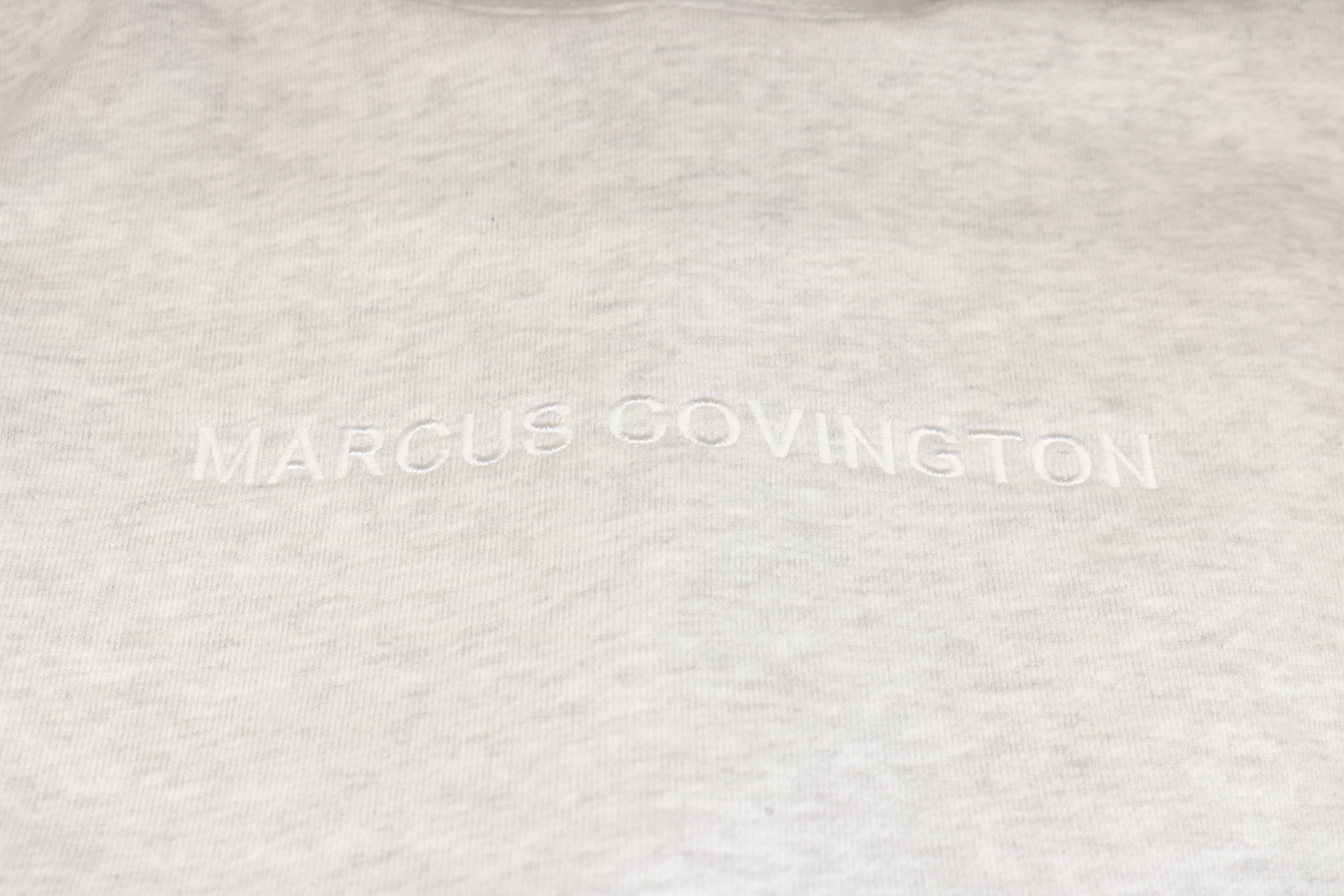 Name Logo Hoodie(Light Gray)