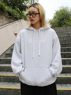 Name Logo Hoodie(Light Gray)